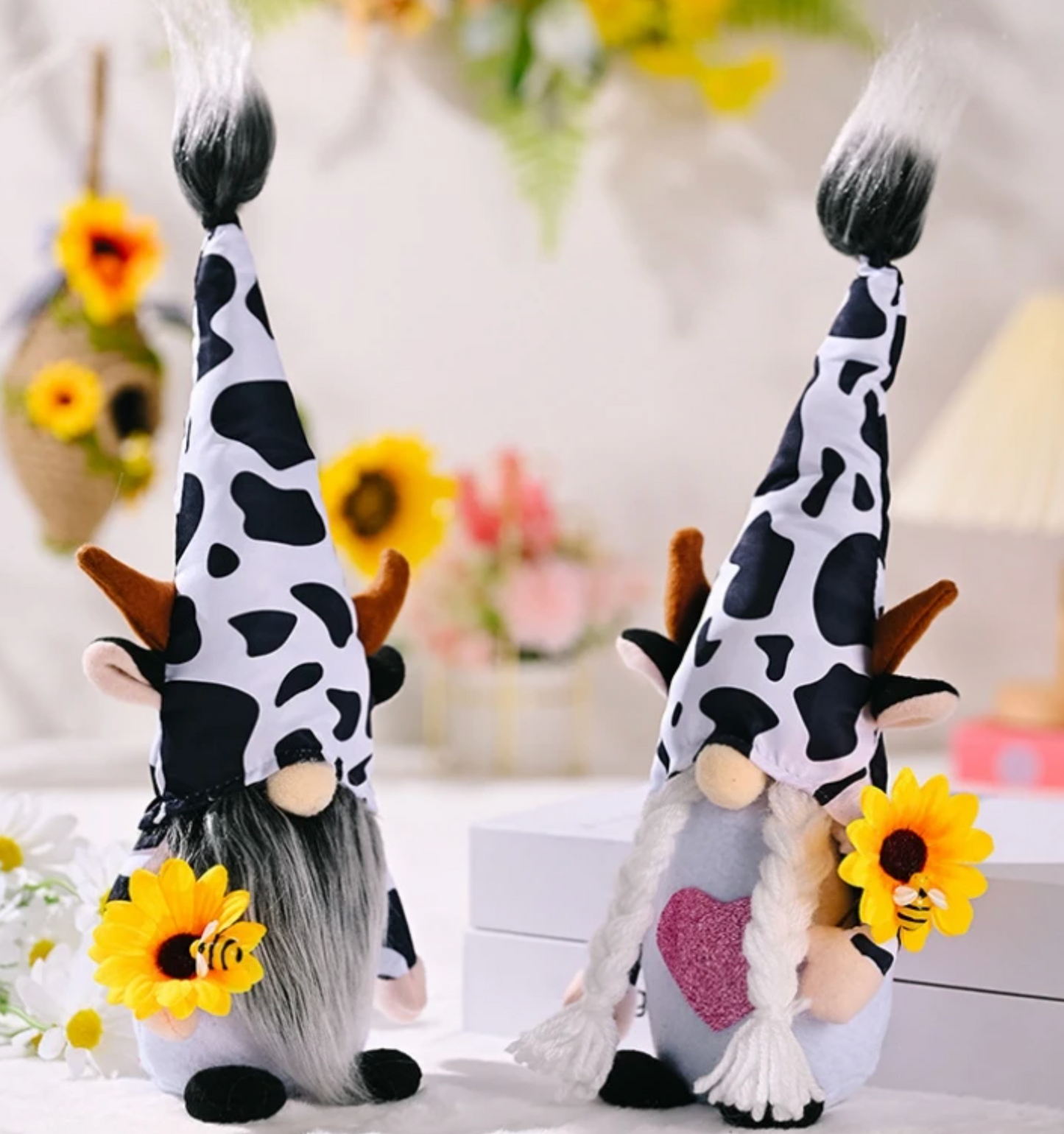 Charmantes Kuh-Wichtel Paar "Sjarmerende & Par"